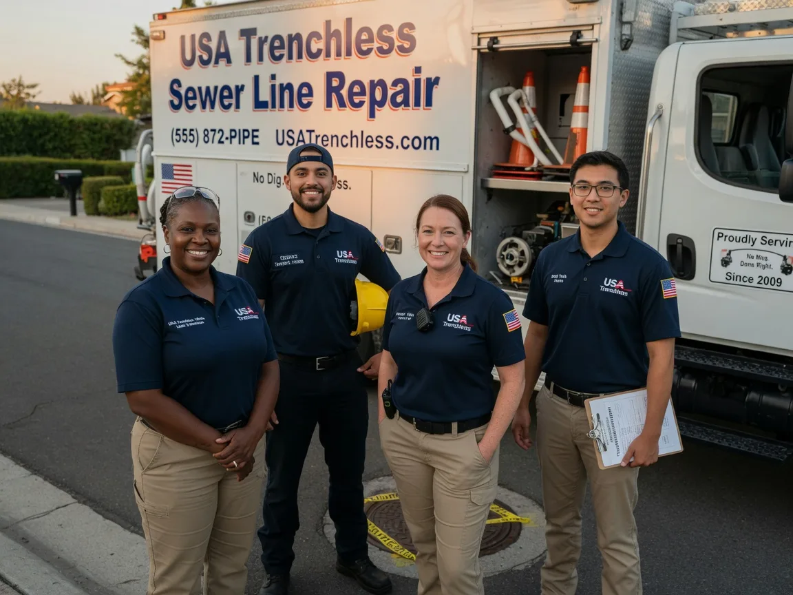 Sewer Line Repair company in Greens Fork, IN